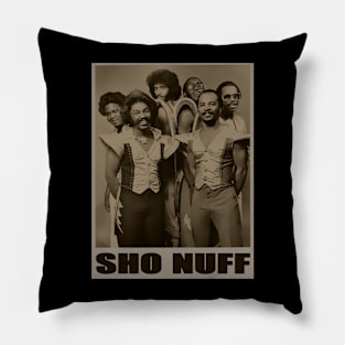 sho nuff retro vintage potrait Pillow