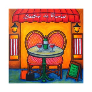 Table for Two in Paris T-Shirt