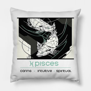 Pisces Season - Zodiac Graphic Pillow