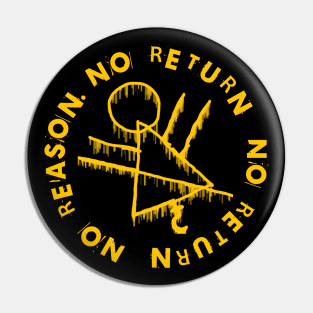 Woods Symbol Yellow - No Return No Reason X Pin