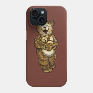 Grandpa Jimmy Bear and Pork Chop1 Phone Case