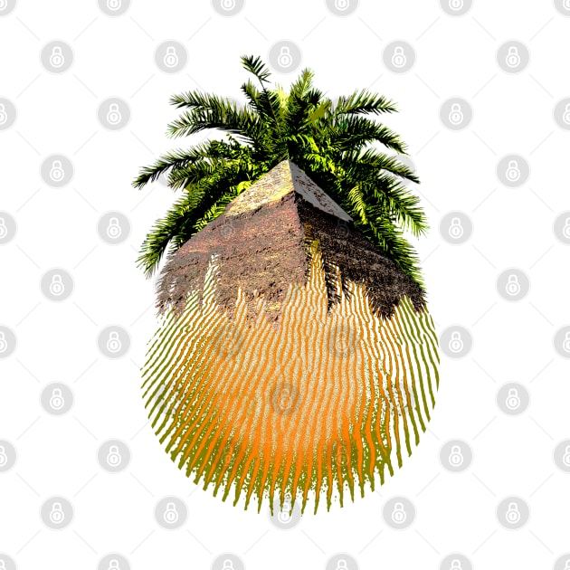 Palm Pyramid Desert Spirit by Looly Elzayat