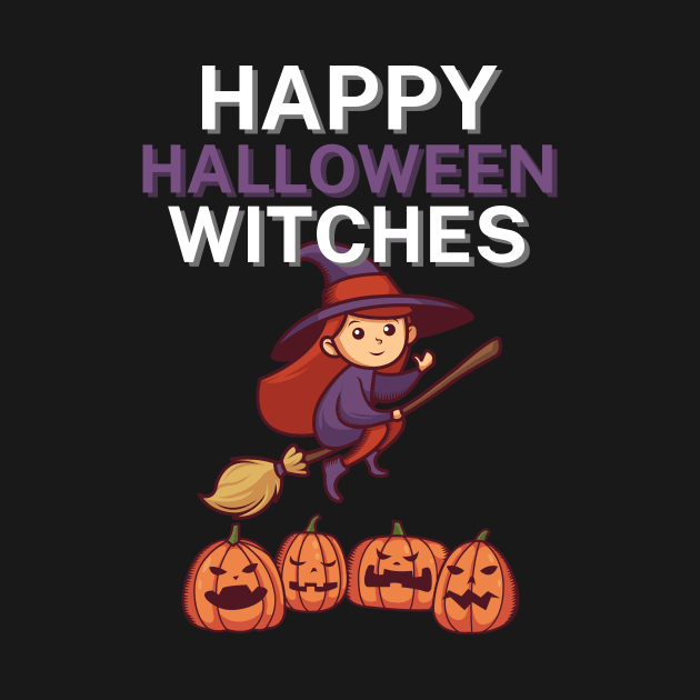 Happy halloween witches by maxcode