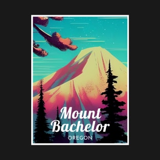 Mount Bachelor Oregon United States ski T-Shirt