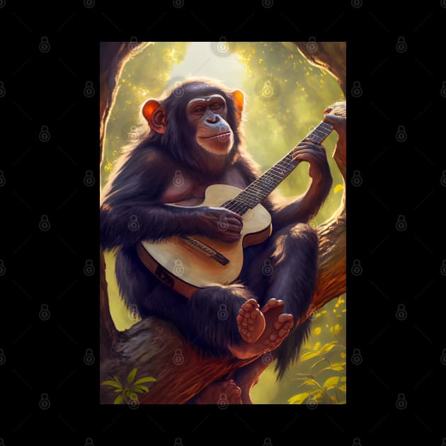Musical Monkey by MarkColeImaging