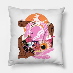 Halloween rituals Pillow