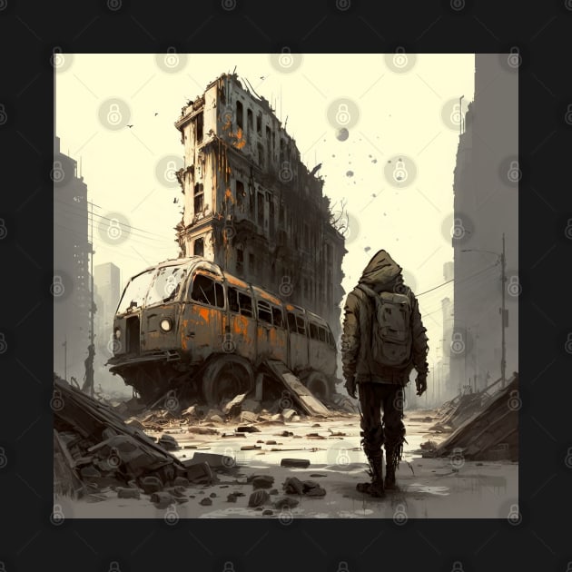 Post apocalyptic Design The last of us style by Buff Geeks Art