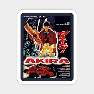 Classic Anime Movie Poster - Akira Magnet