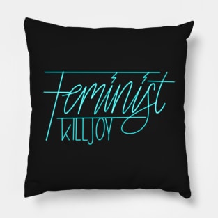 Feminist killjoy Pillow