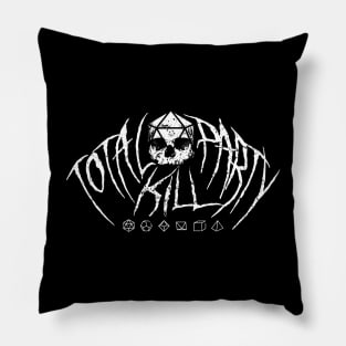 Total Party Kill Heavy Metal DnD Pillow