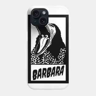 Barbara Dead Monster Halloween Spooky Horror Ghost Cult Vintage Retro 80's Phone Case