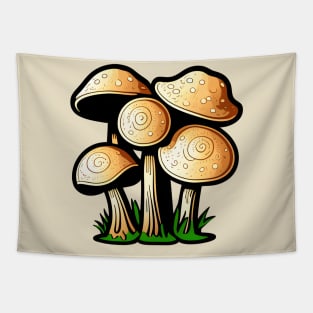 Mushroom Cluster 07 Tapestry