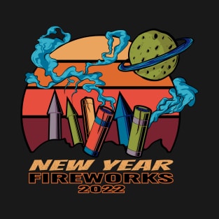 new year fireworks T-Shirt