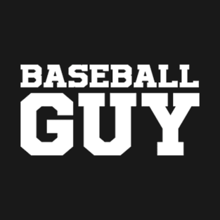 Baseball Guy Typhograph T-Shirt