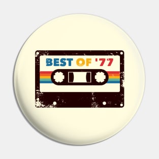 Best of 77 Cassette Pin