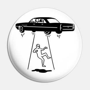 Alien abduction Pin