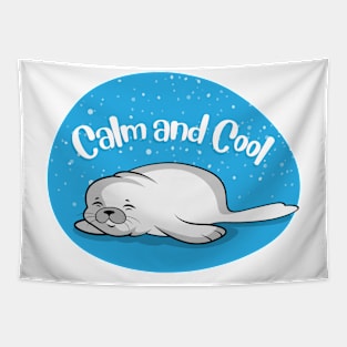 Seal Calm and Cool Tapestry