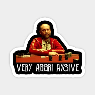 Teddy Kgb Very Aggri Aysive Tv Show Movie Humor Magnet