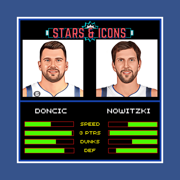 Luka & Dirk - NBA Jam “Stars & Icons” Edition by M.I.M.P.