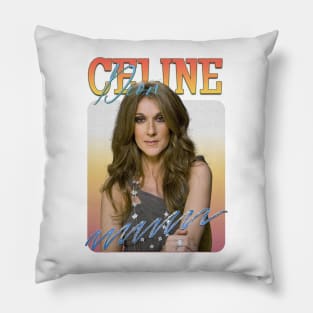 Vintage Aesthetic Celine Dion Pillow