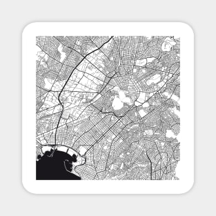 Athens Map City Map Poster Black and White, USA Gift Printable, Modern Map Decor for Office Home Living Room, Map Art, Map Gifts Magnet