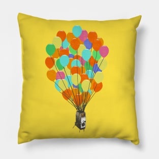 CAMERA BALLOONS Pillow