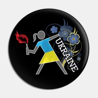 Ukrainian Molotov Girls Pin