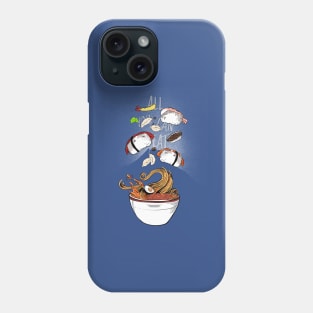 All you can eat with Nigiri, Tempura and Ramen Phone Case