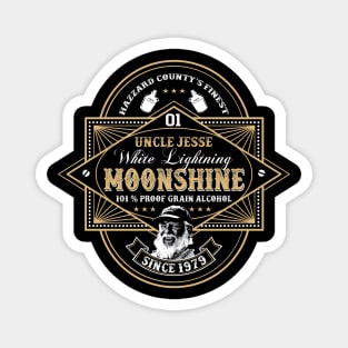 Uncle Jesse Moonshine Dukes of Hazzard Magnet