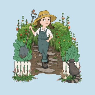 Garden Girl and the Critters T-Shirt