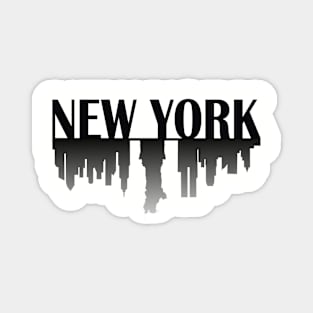 New York Skyline 2 Magnet