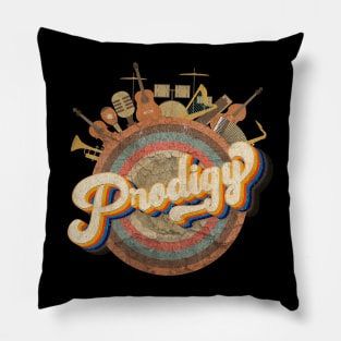 Retro vintage Music Style - Prody mobb depp Pillow