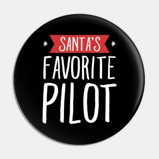 Santa's favorite pilot Pin