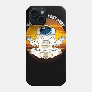 namastay 6 feet away funny Phone Case