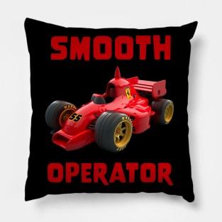 Carlos Sainz Smooth Operato Ferrari F1 Car 3D Render Pillow