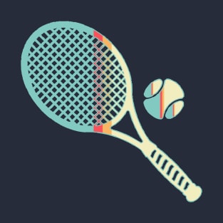 Retro Tennis Racquet T-Shirt