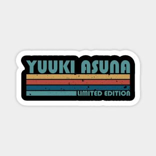 Proud Limited Edition Asuna Name Personalized Retro Styles Magnet