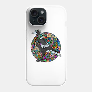 Magpie Daisy Fields Phone Case