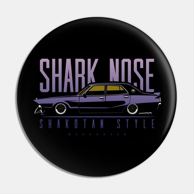 Shark nose Pin by Markaryan