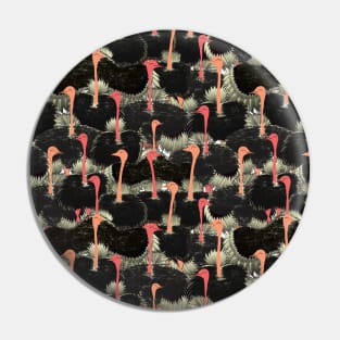 Ostriches Pin