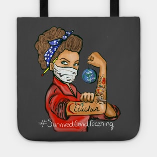 Survived Covid Teaching Tote