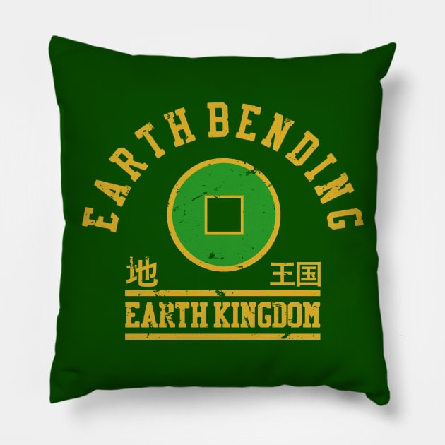 earth bending Pillow by FanFreak