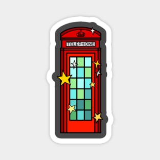 London's Red Telephone Box Magnet