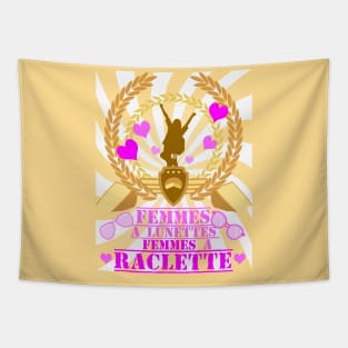 Raclette power Tapestry