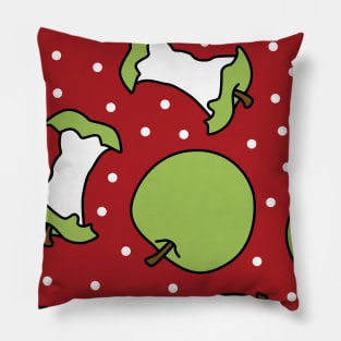 Apples with Polka Dots Pillow