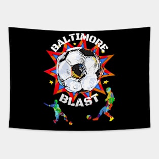 BALTIMORE BLAST SOCCER TEAM DESIGN Tapestry