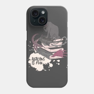 Reading is fun Phone Case