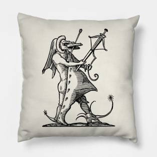 Grotesque #102 The Drolatic Dreams of Pantagruel (1565) Pillow