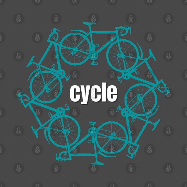 Cycle of life by Northshore Cycling Tees