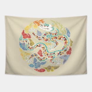 colorful dragon Tapestry